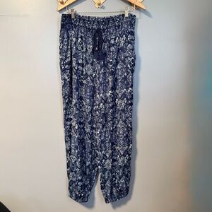 Aerie | Boho Tassel Harem Lounge Pants